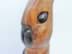Bild von Große Holzfigur Hase, geschnitzt - 50 cm
